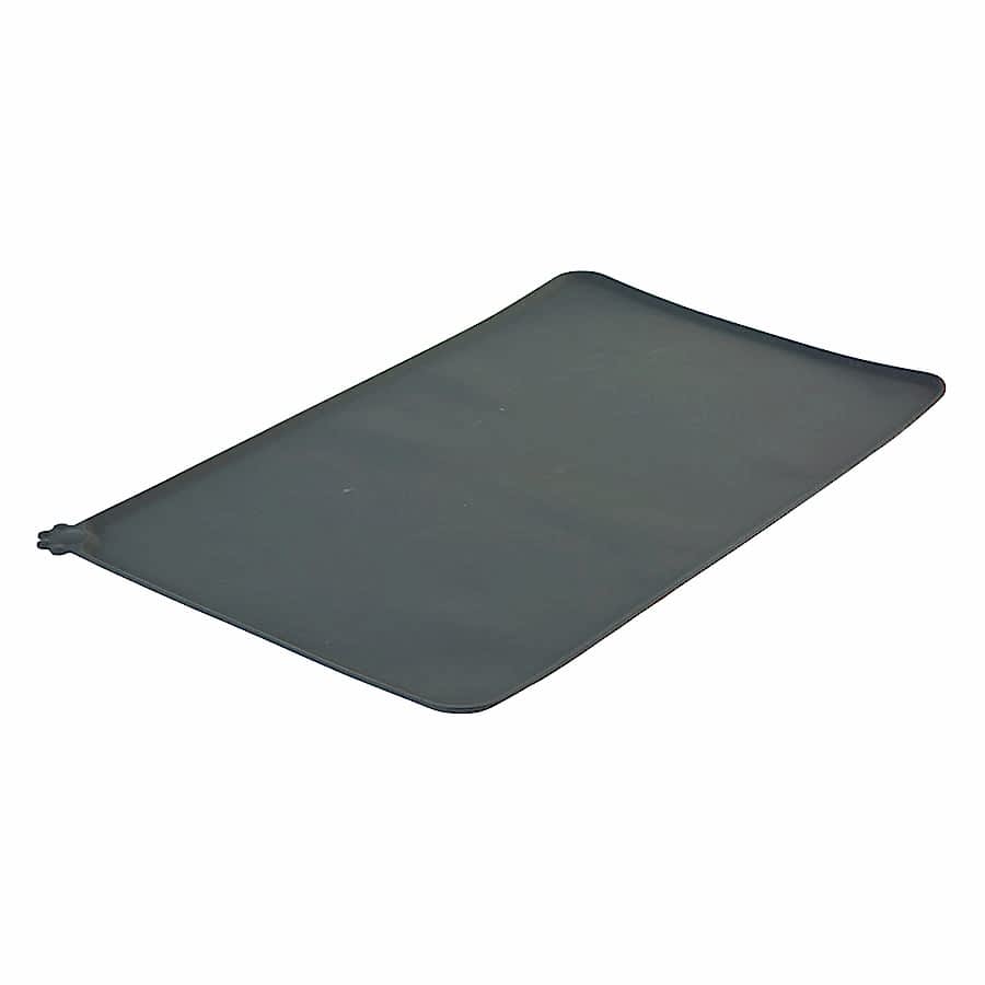 Pets at Home Silicone Feeding Placemat Grey