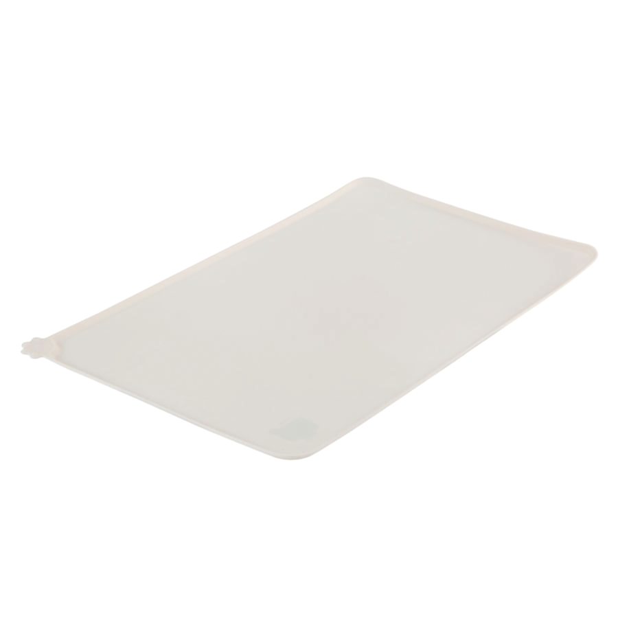 Pets at Home Silicone Feeding Placemat Cream