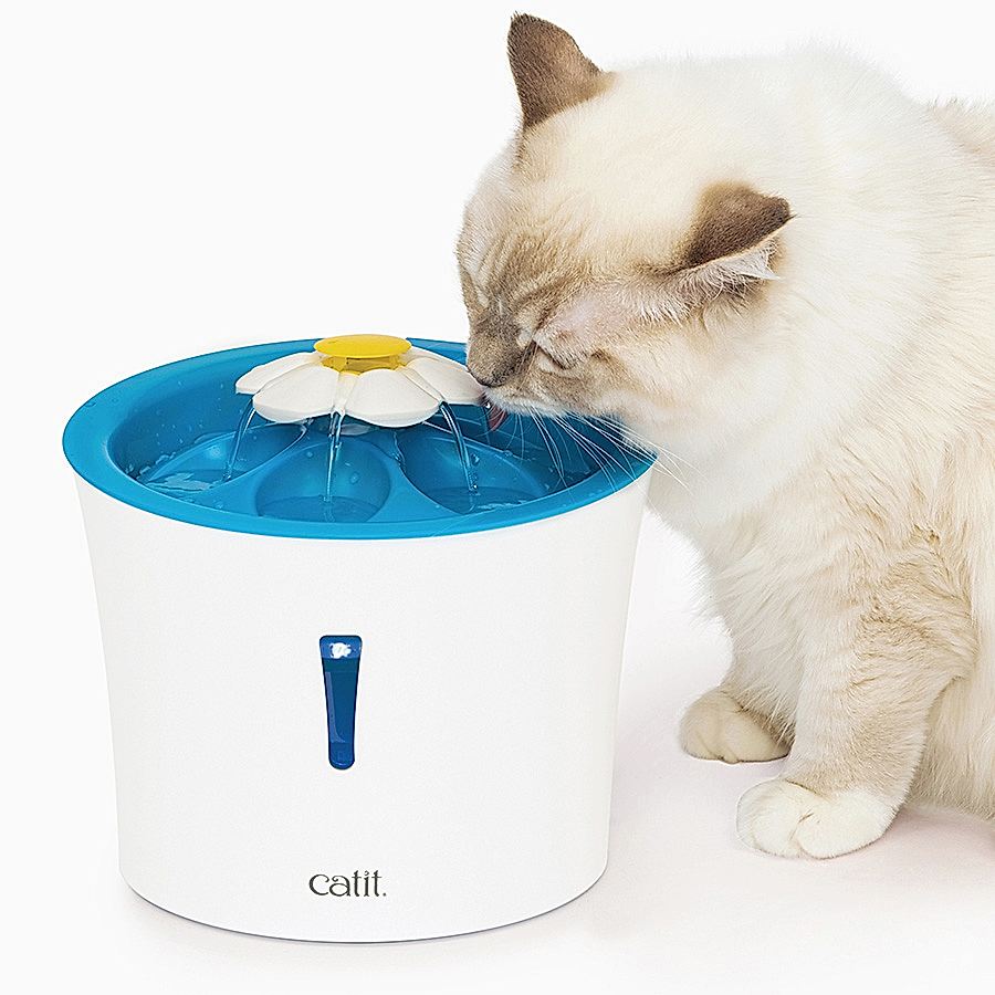 Catit Flower LED Cat Water Fountain