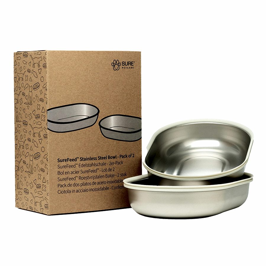 SureFlap SureFeed Stainless Steel Pet Bowl for Feeder & Connect