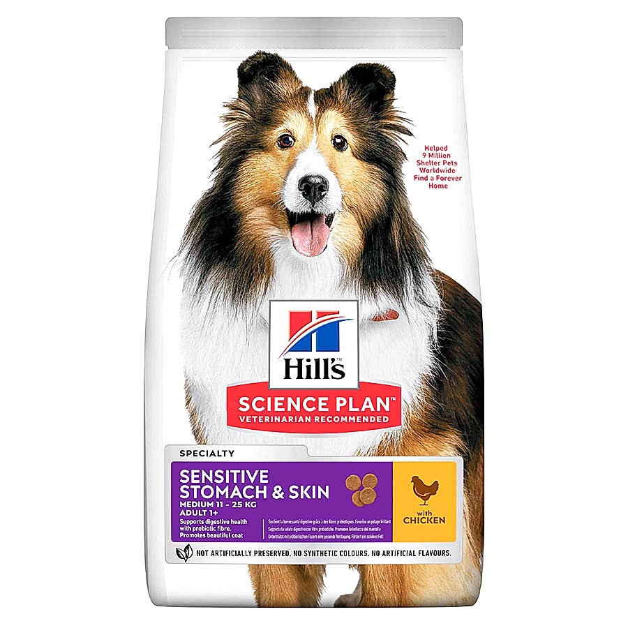 Hill's Science Plan Sensitive Stomach & Skin Medium Adult Dry Dog Food