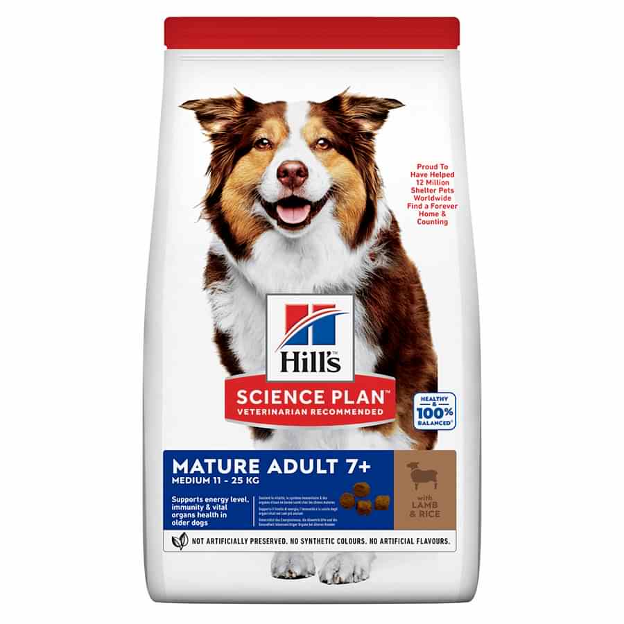 Hill's Science Plan Medium Breed Mature Adult Dry Dog Food Chicken