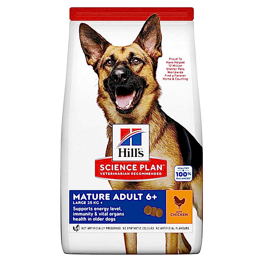 Hill's Science Plan Mature Adult Large Breed Dry Dog Food Chicken