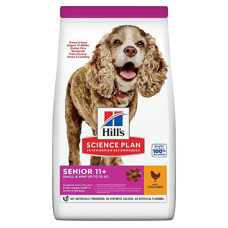 Hill's Science Plan Small & Mini Breed Senior Dry Dog Food Chicken