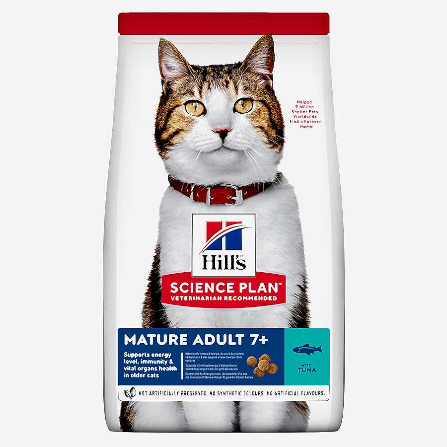 Hill's Science Plan Mature Adult Dry Cat Food Tuna