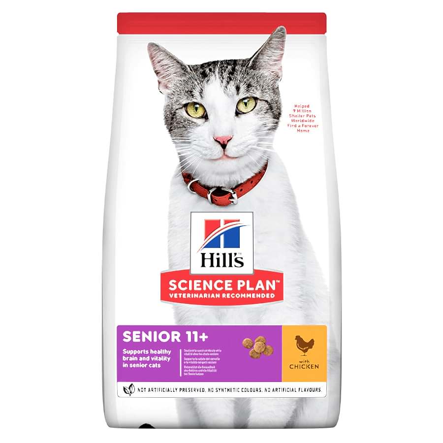 Hill's Science Plan Senior Dry Cat Food Chicken