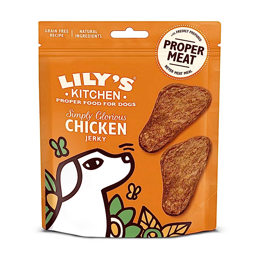 Lily's Kitchen Simply Glorious Chicken Jerky Dog Treats