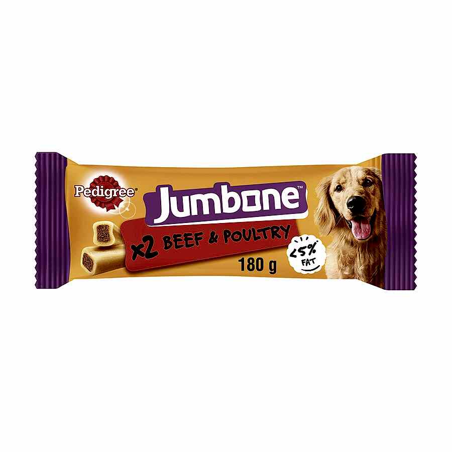 Pedigree Jumbone Medium Adult Dog Treat Beef & Poultry