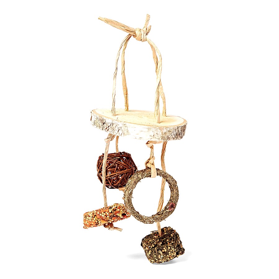 Woodlands Small Animal Snack Mobile Hanging Toy with Treats