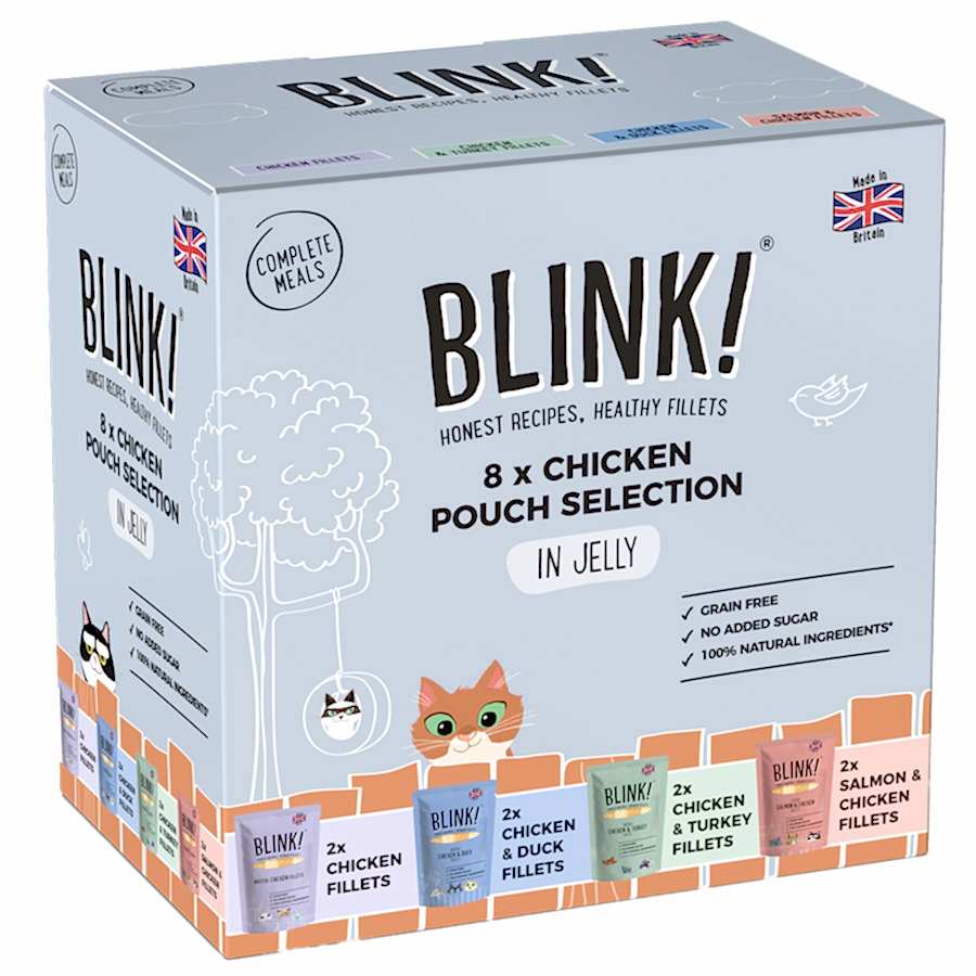 Blink! Wet Cat Food Chicken In Jelly