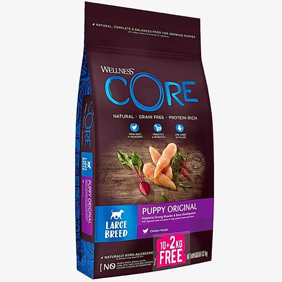 Wellness Core Complete Large Breed Puppy Dry Dog Food Chicken