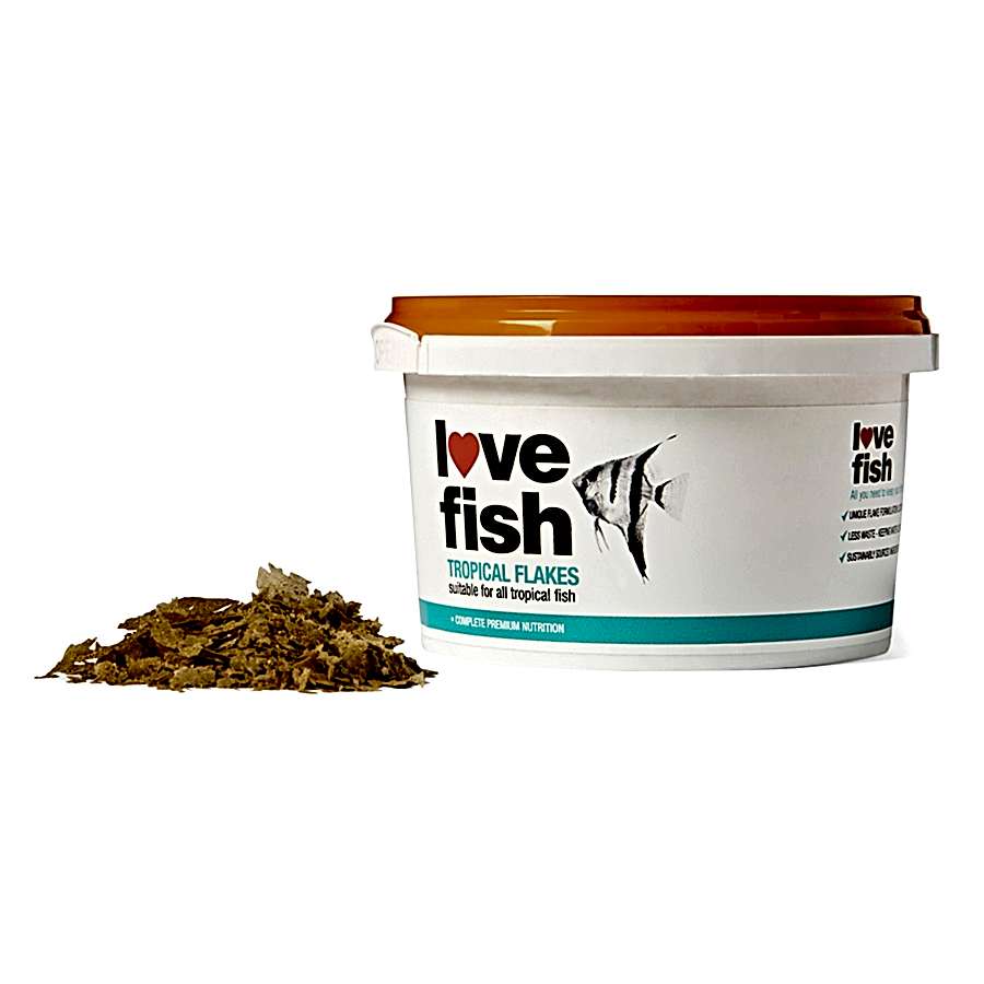 Love Fish Tropical Fish Flakes