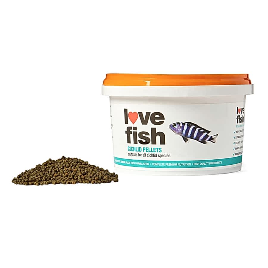 Love Fish Cichlid Pellets Fish Food