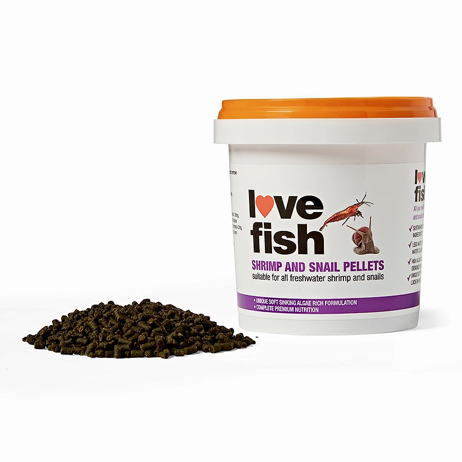 Love Fish Shrimp & Snail Food Pellets