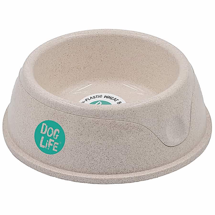 Dog Life Bioplastic Wheat 2 in 1 Dog Bowl