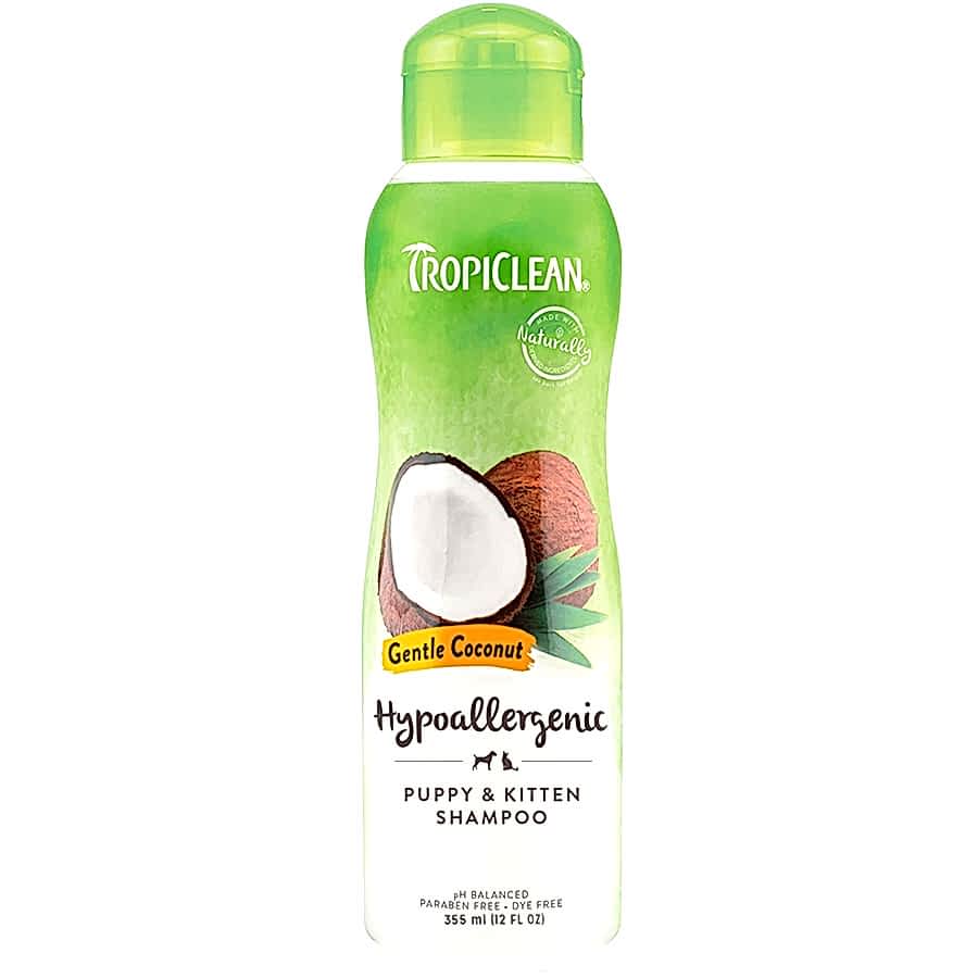 Tropiclean Gentle Coconut Hypoallergenic Puppy & Kitten Shampoo