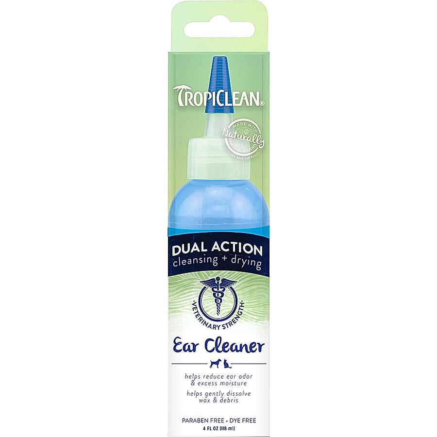 Tropiclean Dual Action Ear Cleaner Dogs & Cats