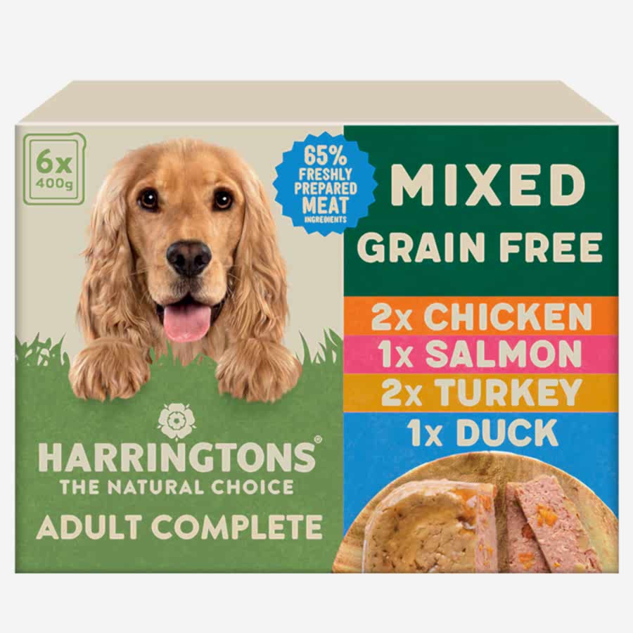 Harringtons Grain Free Wet Dog Food Mixed Selection