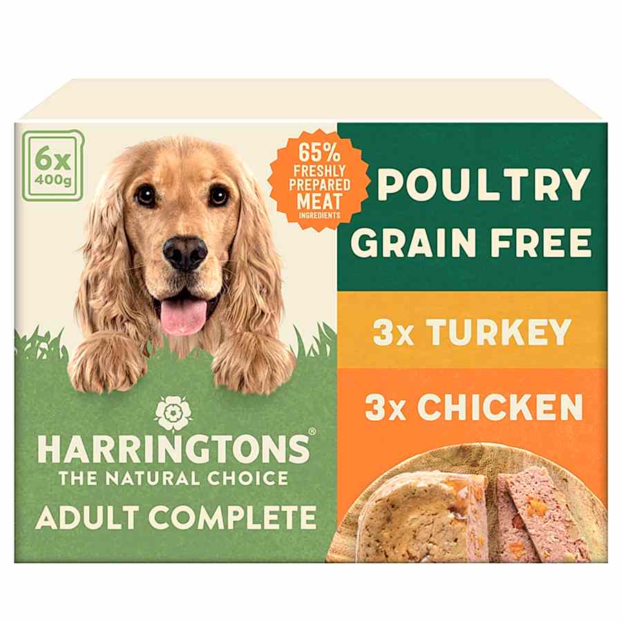 Harringtons Grain Free Wet Dog Food Poultry