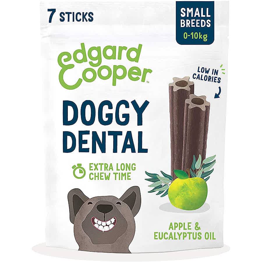 Edgard & Cooper Doggy Dental Sticks Small Breed Apple & Eucalyptus