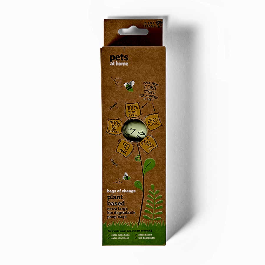 Pets at Home Biodegradable Dog Poop Bags XL