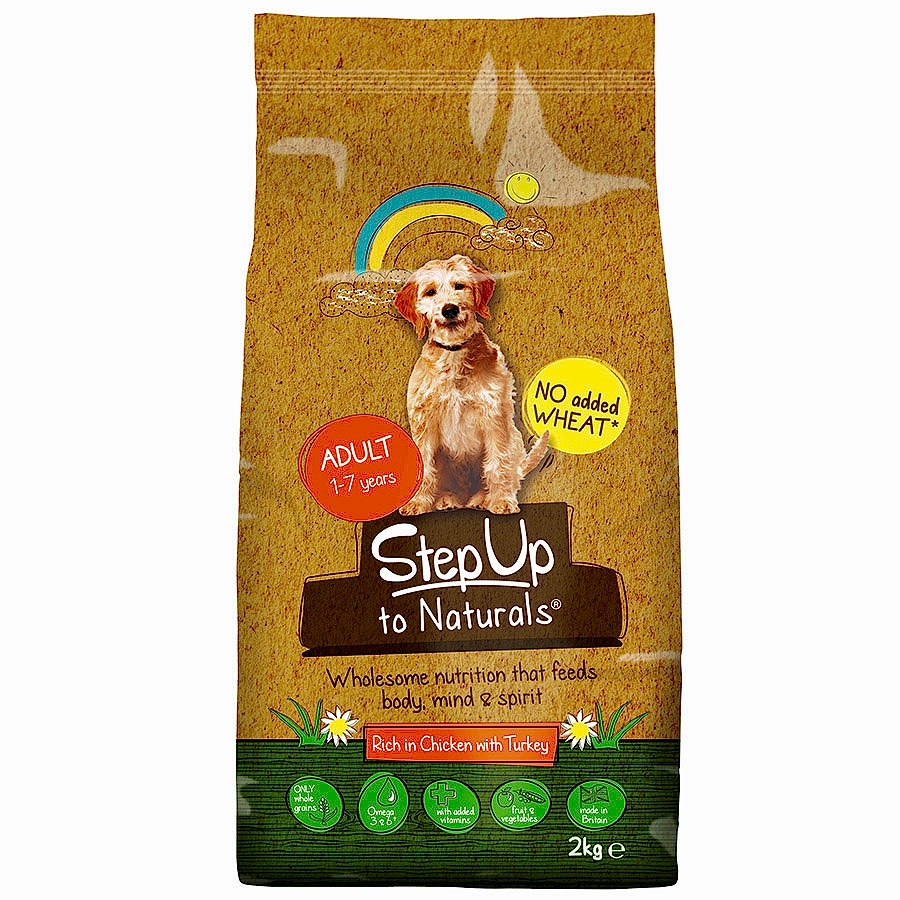 Step Up Naturals Adult Dry Dog Food Chicken with Turkey