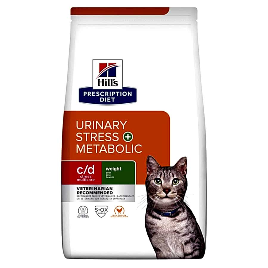 Hill's Prescription Diet c/d Urinary, Stress & Metabolic Adult Dry Cat Food