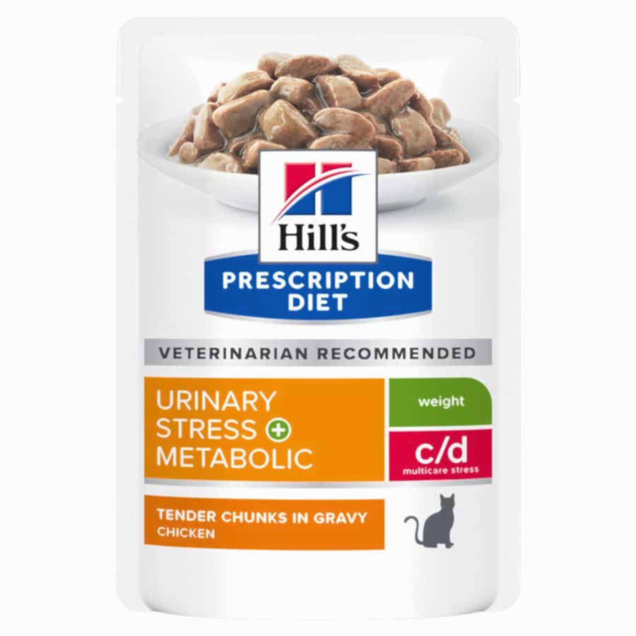 Hill's Prescription Diet c/d Urinary, Stress & Metabolic Care Adult Wet Cat Food