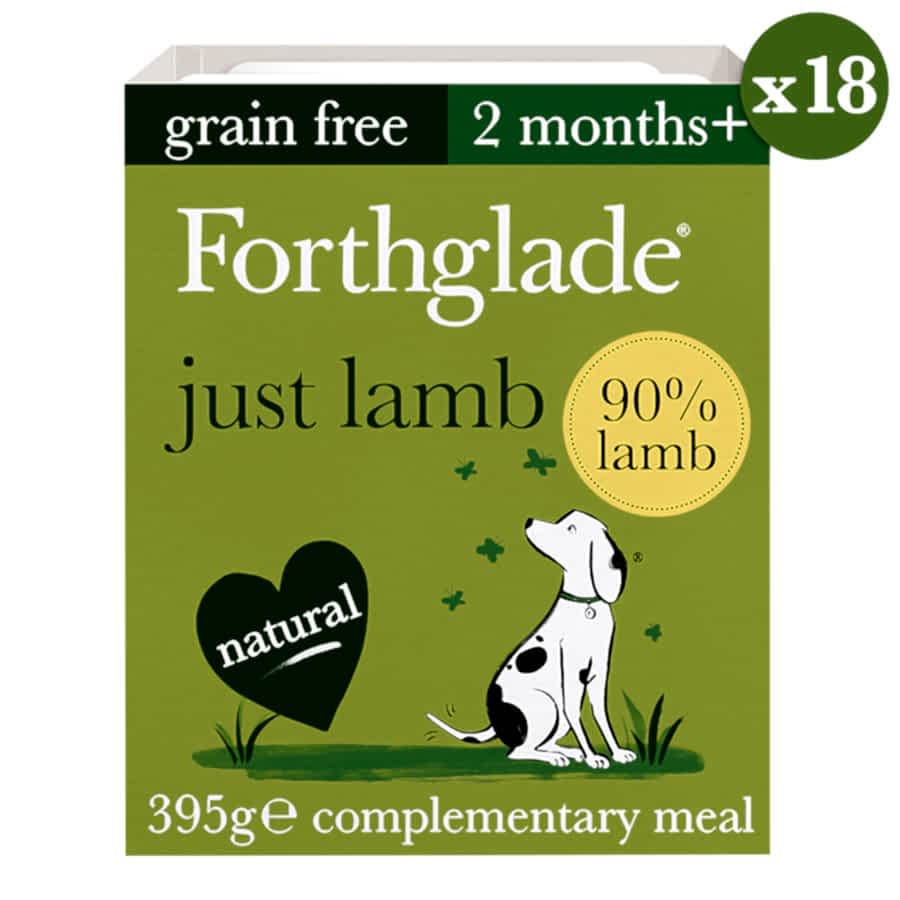 Forthglade Grain Free Complementary Wet Adult Dog Food Lamb