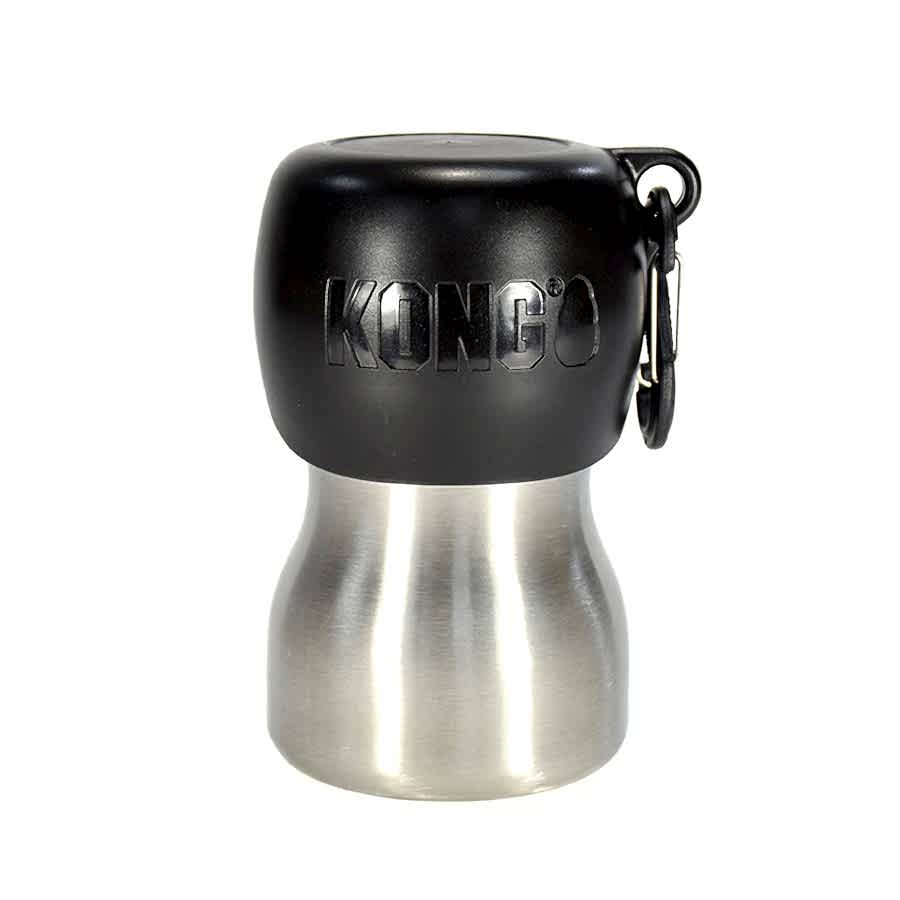 Kong H2O Dog Water Bottle Black