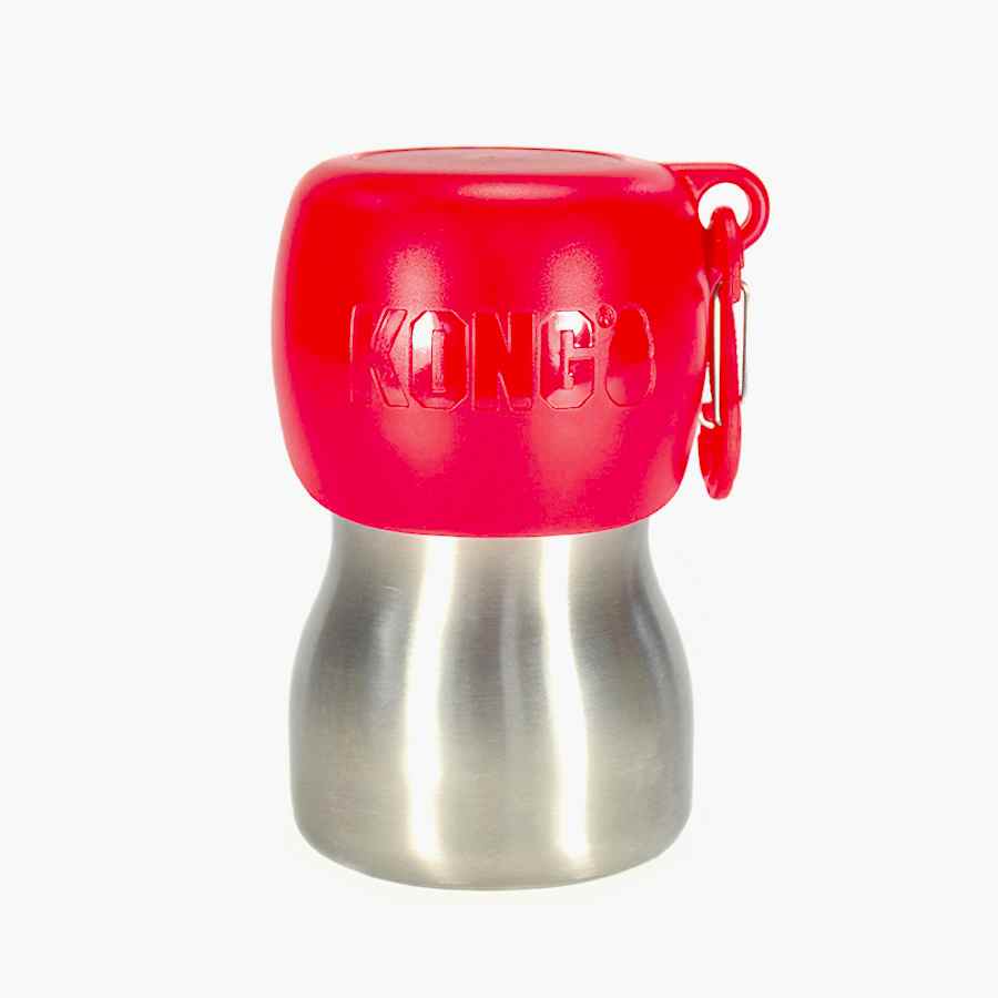 Kong H2O Dog Water Bottle Red