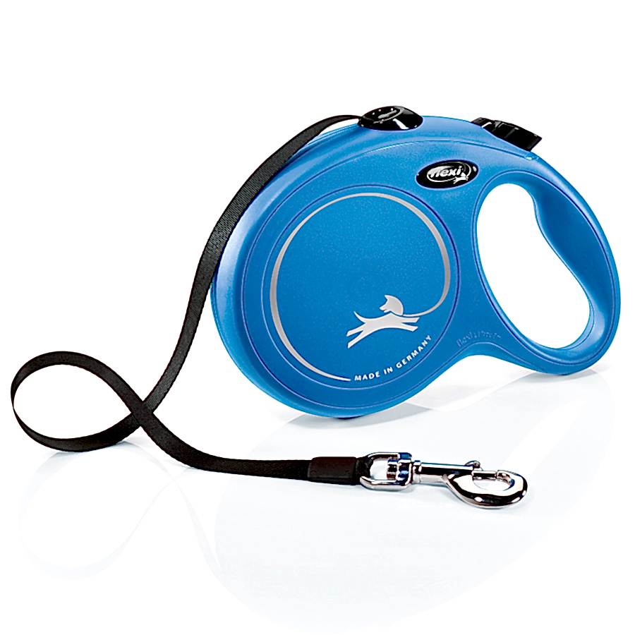 Flexi New Classic Extending Dog Lead Blue