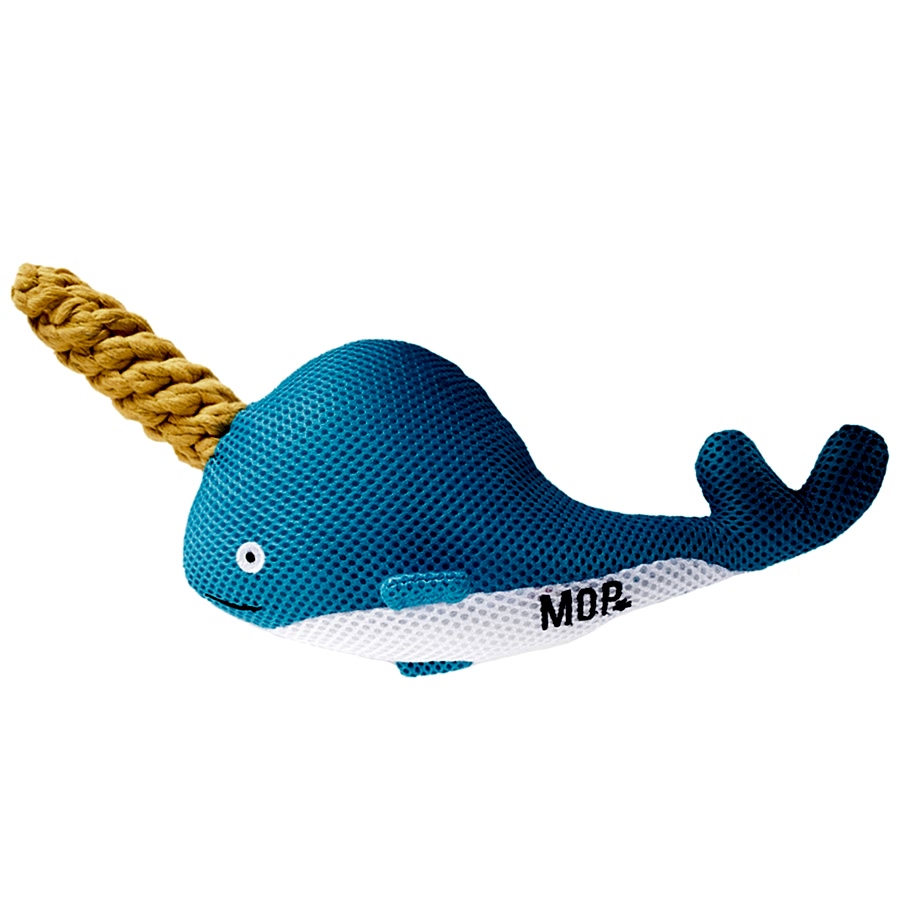 Ministry of Pets Nancy the Narwhal Dog Toy