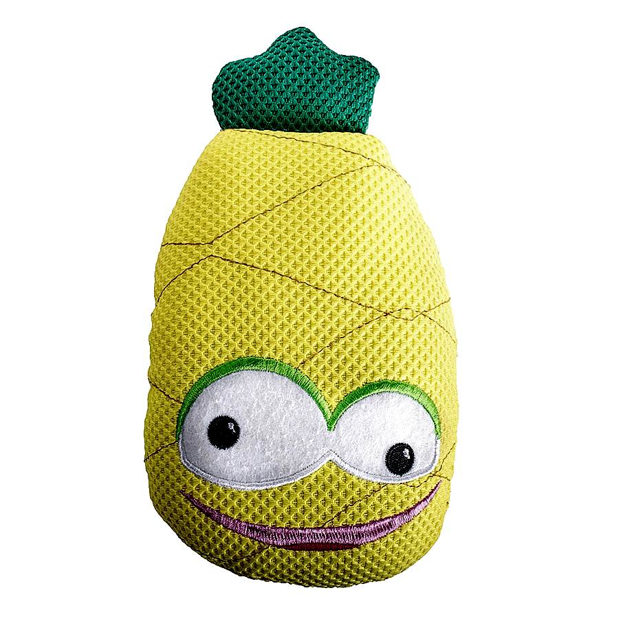 Ministry of Pets Penny Pineapple Plush Rope Dog Toy