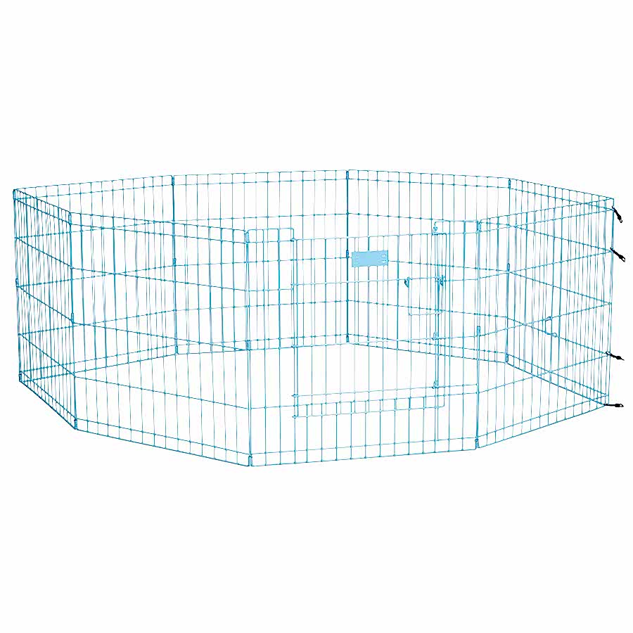 Midwest Homes for Pets Exercise Pen Blue