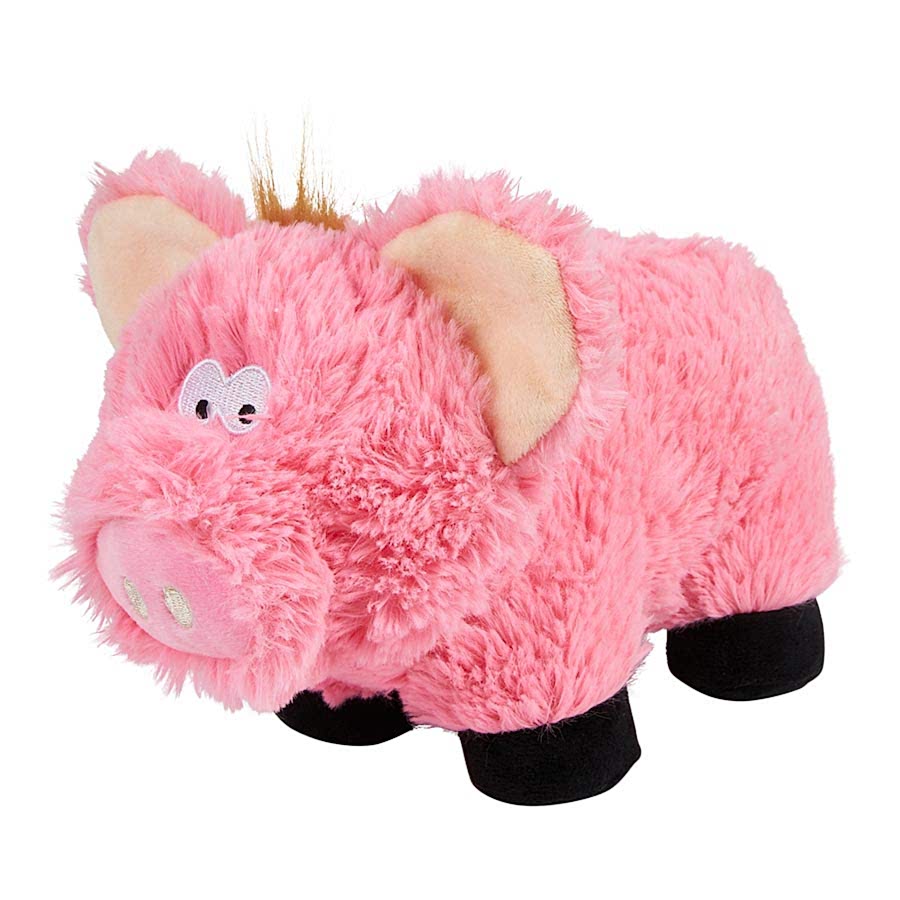 Pets at Home Honking Pig Dog Toy Pink