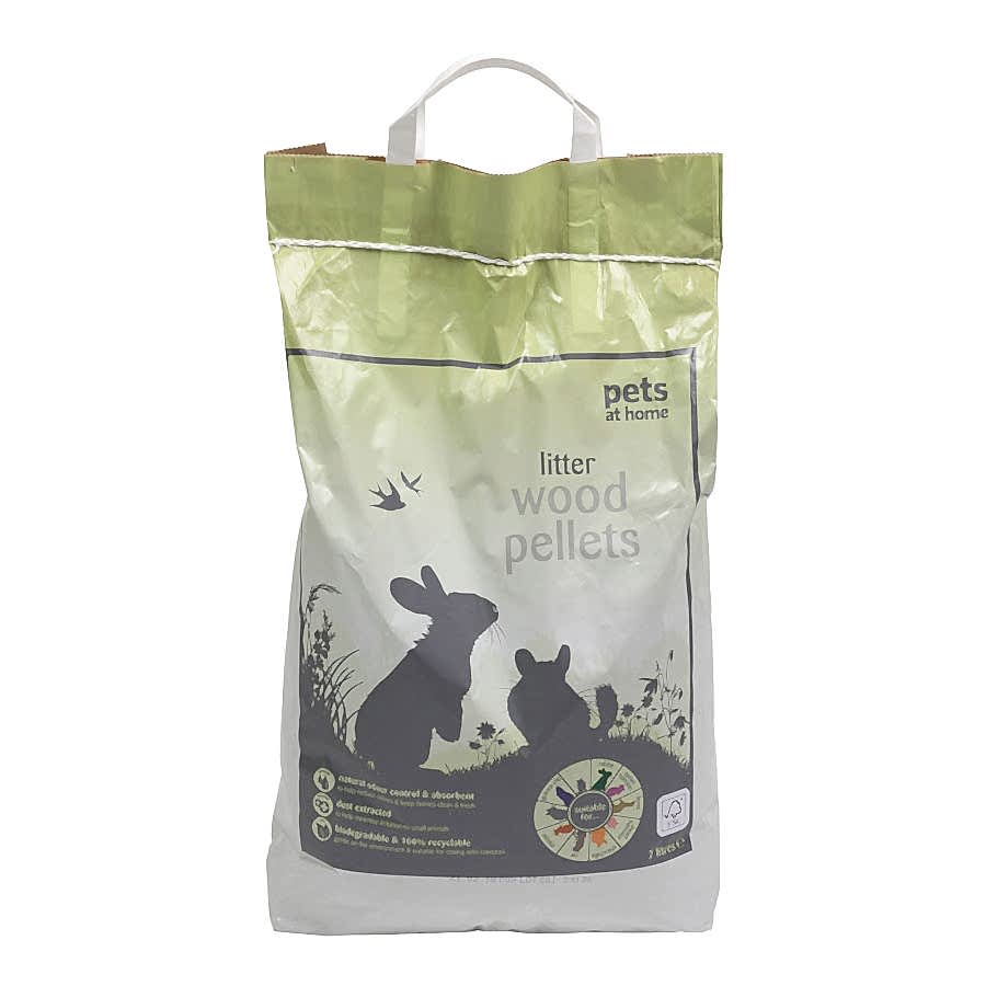 Pets at Home Small Animal Wood Pellets Litter