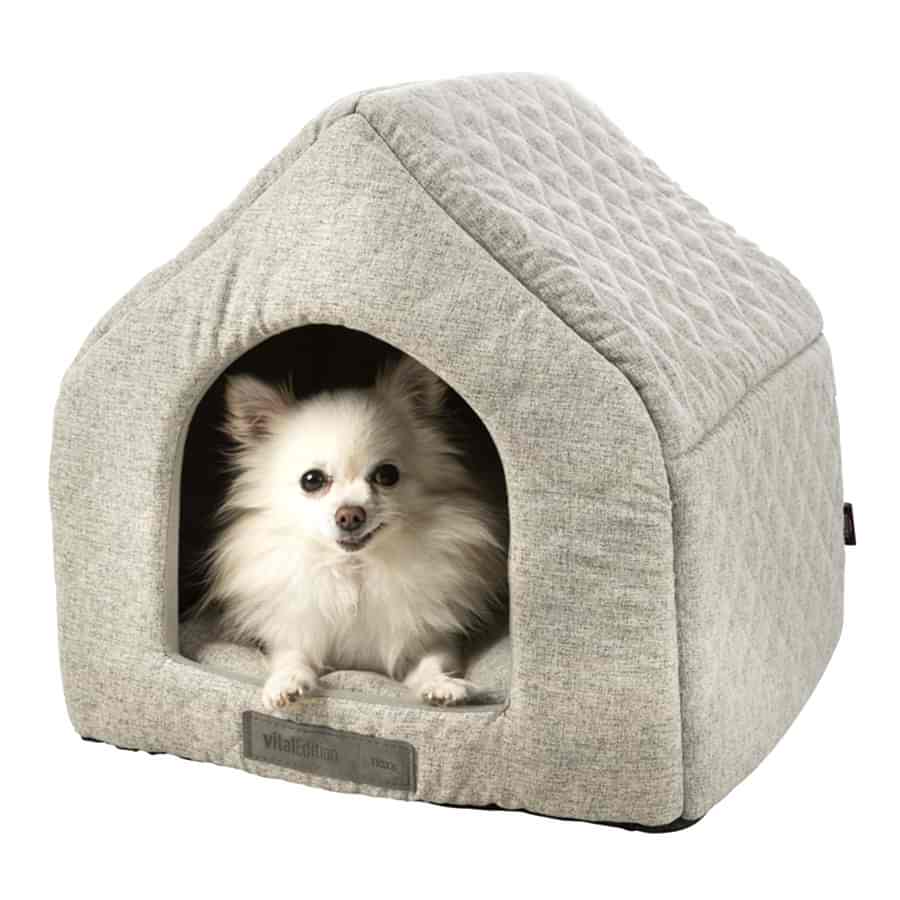 Trixie Noah Vital Cave Dog Bed Light Grey