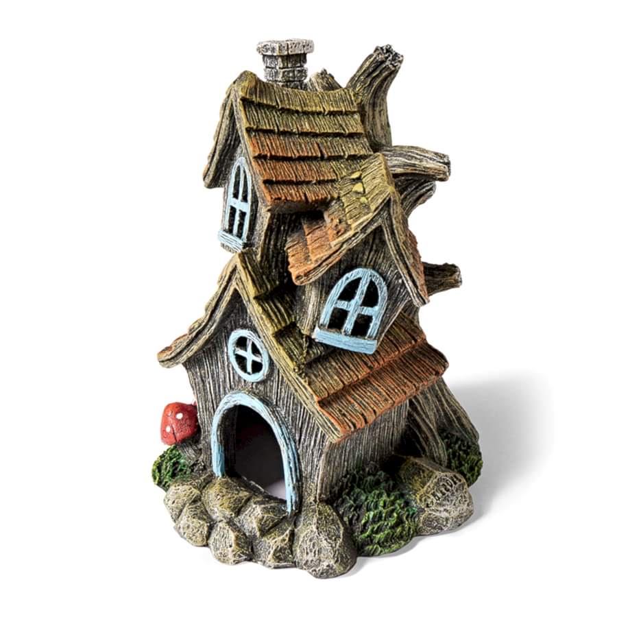 Aqua Town Tree House Aquarium Ornament