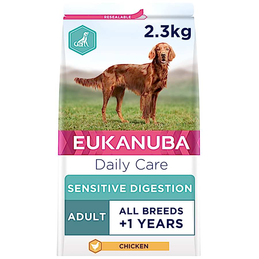 Eukanuba Daily Care Sensitive Digestion Adult Dry Dog Food Chicken