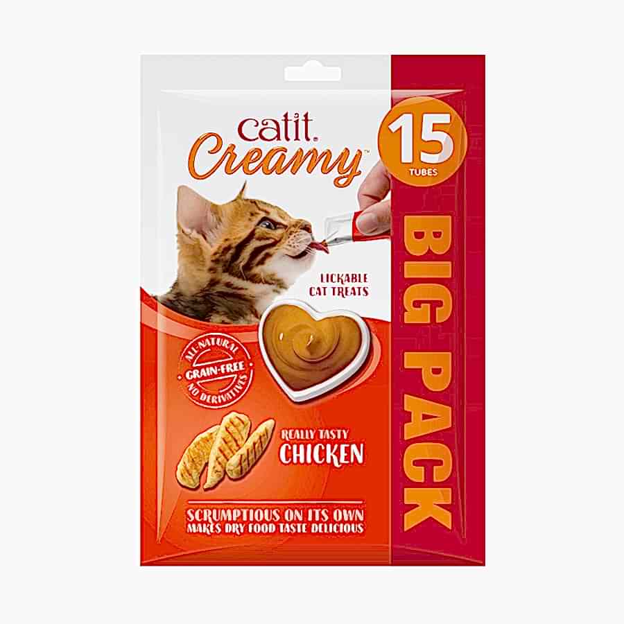 Catit Creamy Lickable Cat Treats Chicken