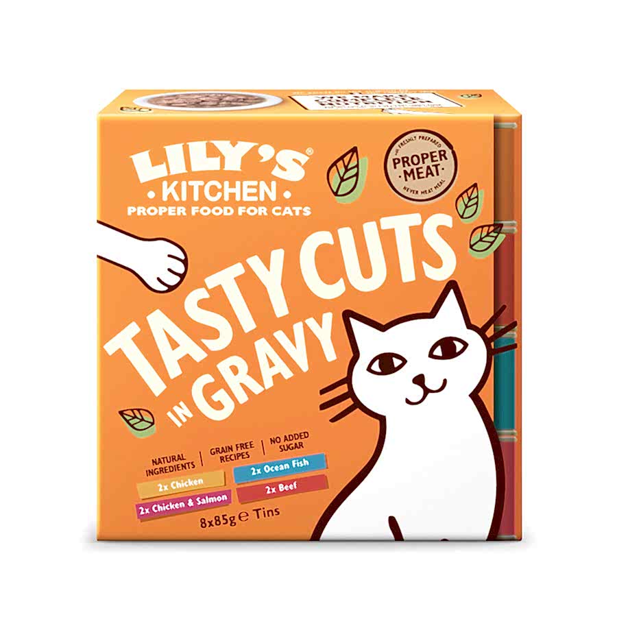 Lily's Kitchen Tasty Cuts Wet Cat Food In Gravy