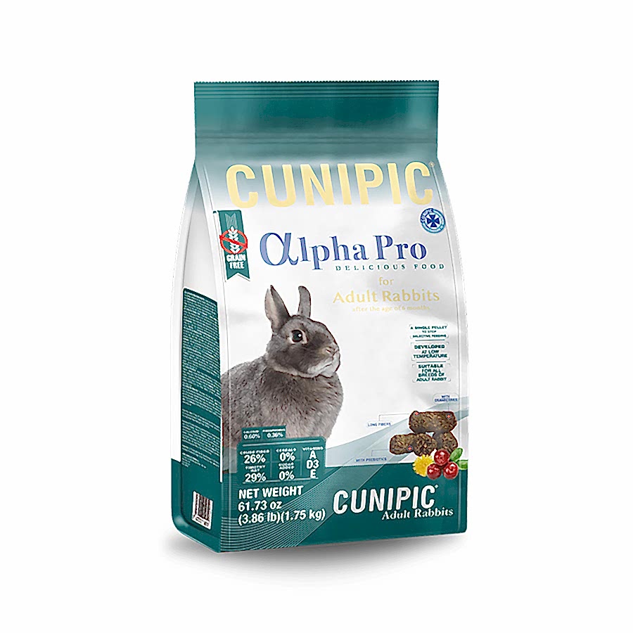 Cunipic Alpha Pro Grain Free Adult Rabbit Food