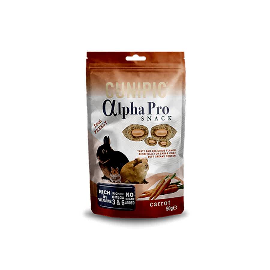 Cunipic Alpha Pro Small Animal Treats Carrot