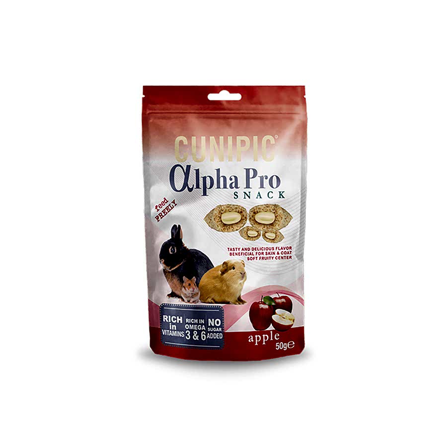 Cunipic Alpha Pro Small Animal Treats Apple