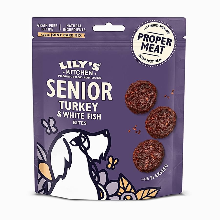 Lily's Kitchen Senior Turkey & White Fish Dog Treats