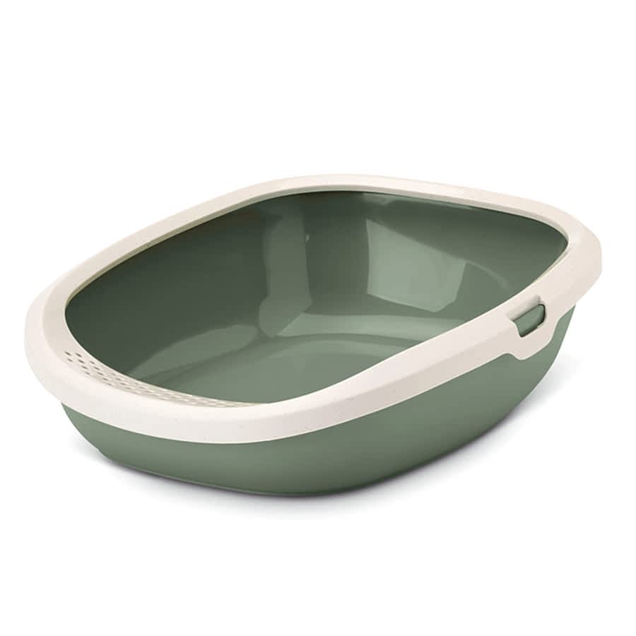 Savic Gizmo Cat Litter Tray Green