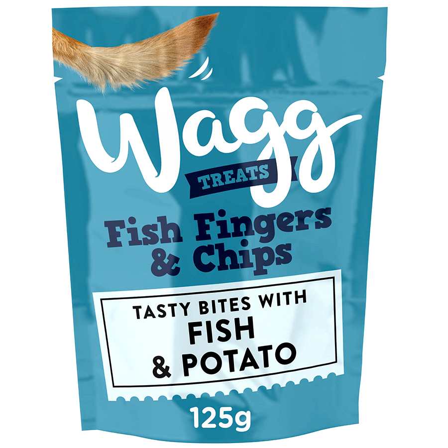 Wagg Dog Treats Fish Fingers & Chips