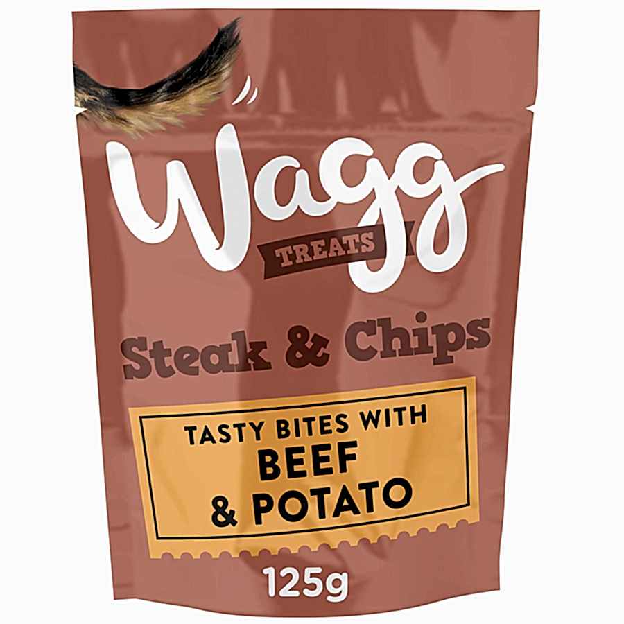 Wagg Dog Treats Steak & Chips