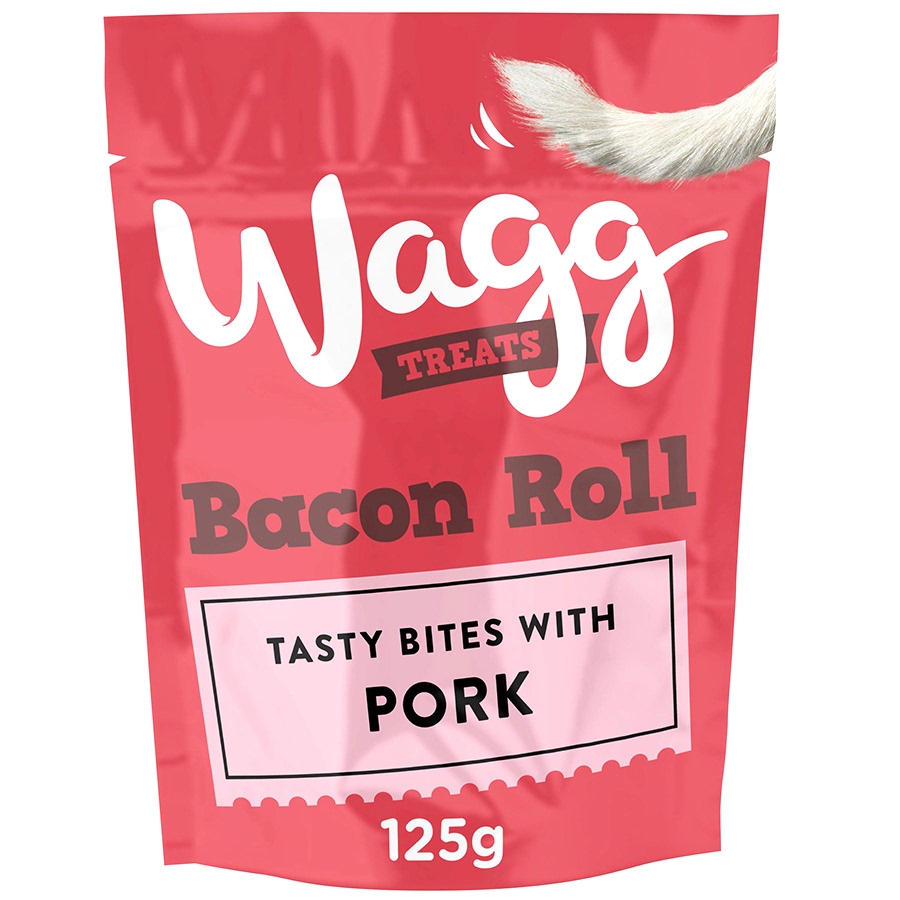 Wagg Dog Bacon Roll Treats